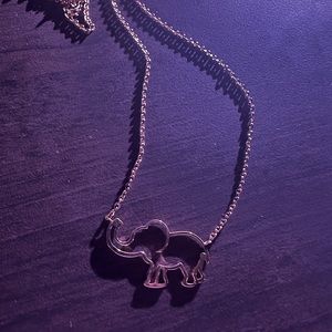 Cute elephant necklace